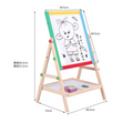 Children's Double-sided Drawing Black&White 360 Rotating Board