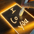LED Board als Nacht- & Nachrichtenlampe