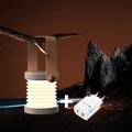 Lampe mit Schnellladeadapter