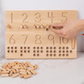 Zahlen lernen Montessori