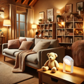 Lampe mit Schnellladekabel