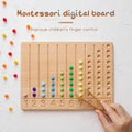 Montessori Groß, Klein Buchstaben  Zahlen Lernspiel