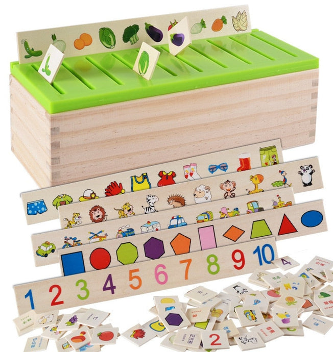 [Montessori Spielzeug, Holzspielzeug , Montessori Lernwelten] - LuckyGrowing
